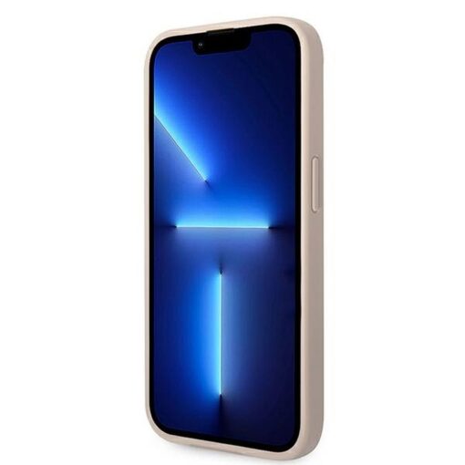 Echtes GUESS Case GUHCP14LG4GFPI für iPhone 14 PRO (4G Gold Logo / Pink) – Bild 6