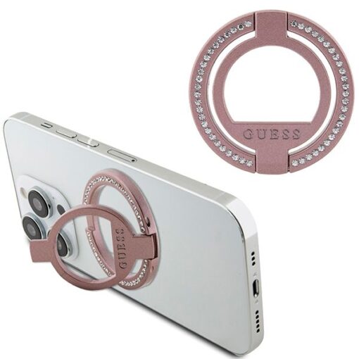 Guess Ringständer GUMRSALDGP (Strasssteine / rosa) – Bild 3