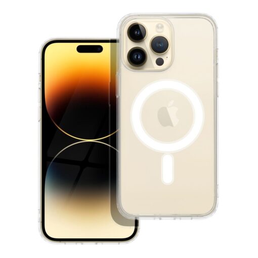 CLEAR MAG COVER kompatibel mit MagSafe für IPHONE 14 Pro Max transparent