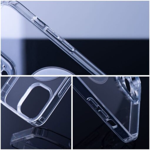 CLEAR MAG COVER (MID) Handyhülle kompatibel mit MagSafe für IPHONE 13 Pro Max transparent – Bild 3