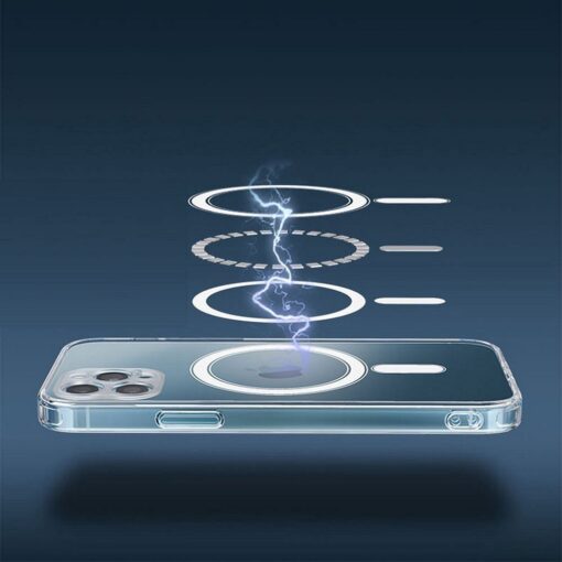 CLEAR MAG COVER (MID) Handyhülle kompatibel mit MagSafe für IPHONE 14 Plus transparent – Bild 9