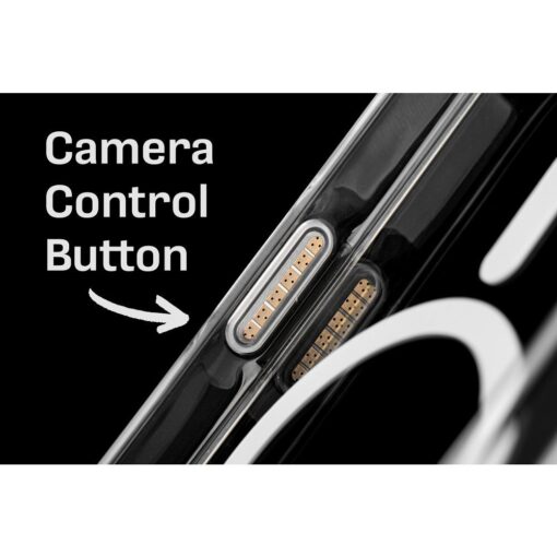 Clear Elite Mag Cover antiyellowing compatible with Camera Control button and MagSafe for IPHONE 16 PRO transparent – Bild 10