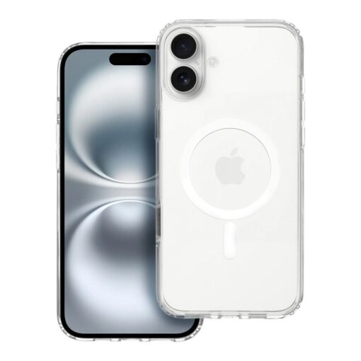 Clear Elite Mag Cover antiyellowing compatible with Camera Control button and MagSafe for IPHONE 16 Air transparent