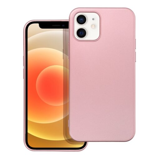 Handyhülle METALLIC für IPHONE 12 / 12 Pro rosa