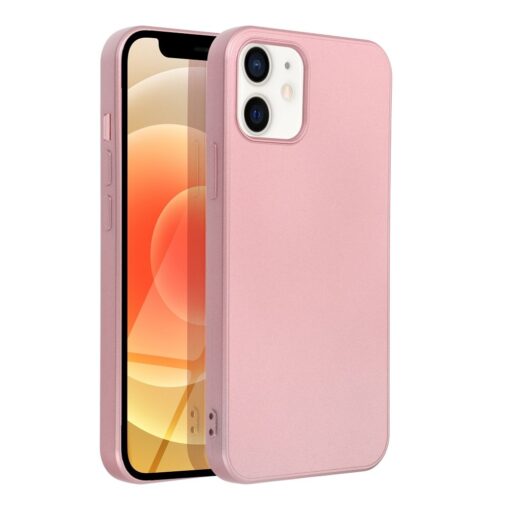 Handyhülle METALLIC für IPHONE 12 / 12 Pro rosa – Bild 3