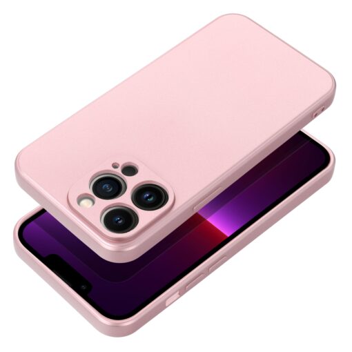 Handyhülle METALLIC für IPHONE 12 / 12 Pro rosa – Bild 4