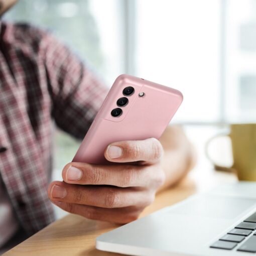 Handyhülle METALLIC für SAMSUNG A34 5G rosa – Bild 7