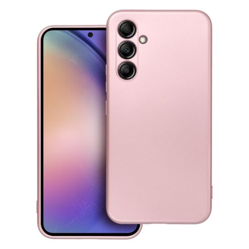 Handyhülle METALLIC für SAMSUNG A54 5G rosa