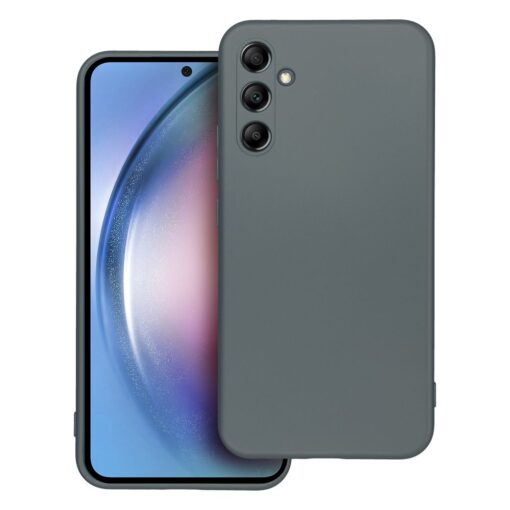 Handyhülle METALLIC für SAMSUNG A34 5G grau