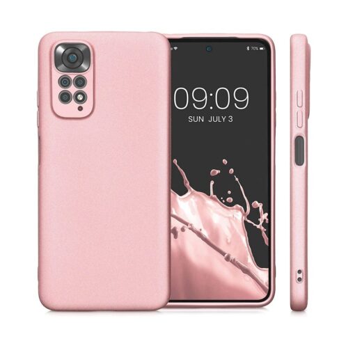 Handyhülle METALLIC für HONOR X8A rosa – Bild 3