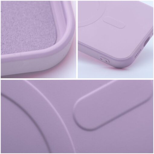 SILICONE MAG COVER kompatibel mit MagSafe für IPHONE 13 rosa – Bild 5