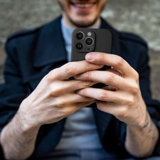 SILICONE MAG COVER kompatibel mit MagSafe für IPHONE 11 schwarz – Bild 10