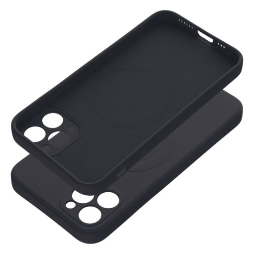 SILICONE MAG COVER kompatibel mit MagSafe für IPHONE 11 Pro schwarz – Bild 8