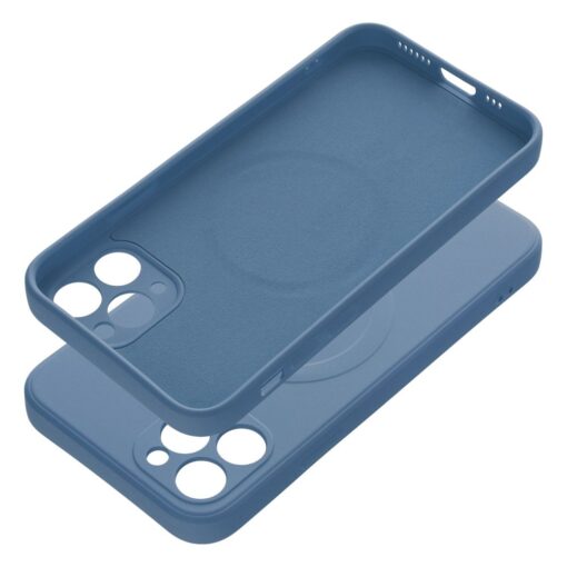 SILICONE MAG COVER kompatibel mit MagSafe für IPHONE 11 Pro blau – Bild 8