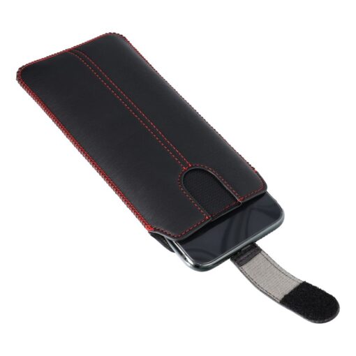 Universal Handyhülle Ultra Slim M4- für Iphone X / XS / 11 Pro / Samsung A40/ S10e schwarz – Bild 8