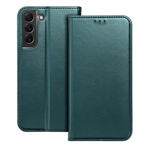 Smart Magneto Holster für SAMSUNG A12 / M12 dunkelgrün – Bild 4