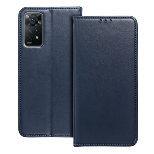 SMART MAGNETO Book case for MOTOROLA E22 / E22i navy – Bild 3