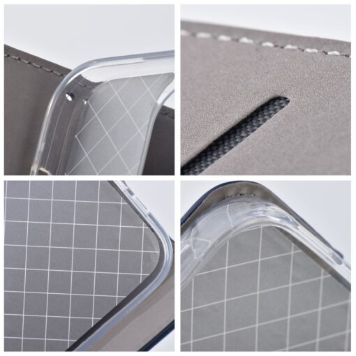 SMART MAGNETO Book case for MOTOROLA E22 / E22i navy – Bild 8