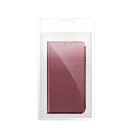 SMART MAGNETO Book case for MOTOROLA EDGE 30 burgundy – Bild 11