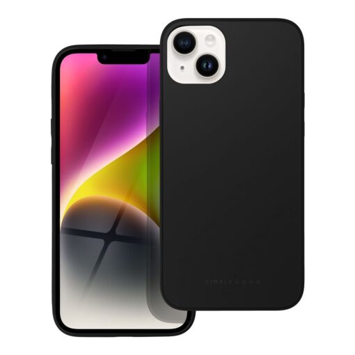 Roar Matte Glas Handyhülle - für iPhone 14 Plus schwarz