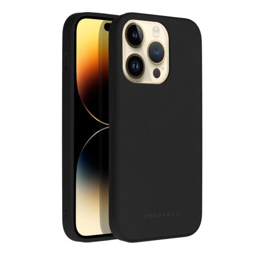 Roar Matte Glas Handyhülle - für iPhone 14 Plus schwarz – Bild 5
