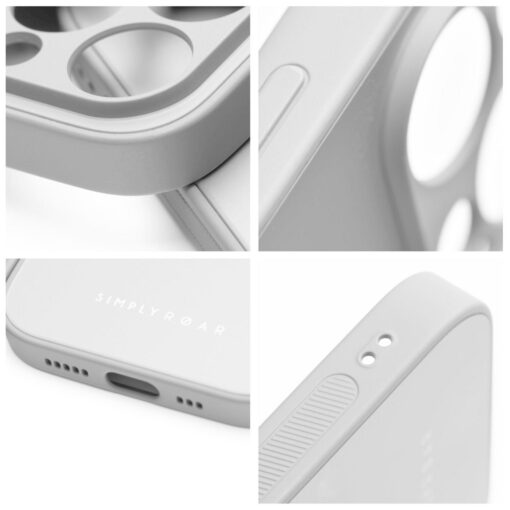 Roar Matte Glas Handyhülle - für iPhone 14 Plus Stahl – Bild 5