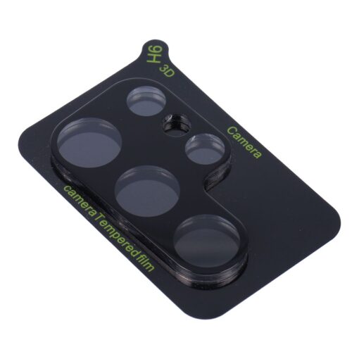 Gehärtetes Glas 5D Full Glue für Kamera - für Samsung Galaxy S24 Ultra Black