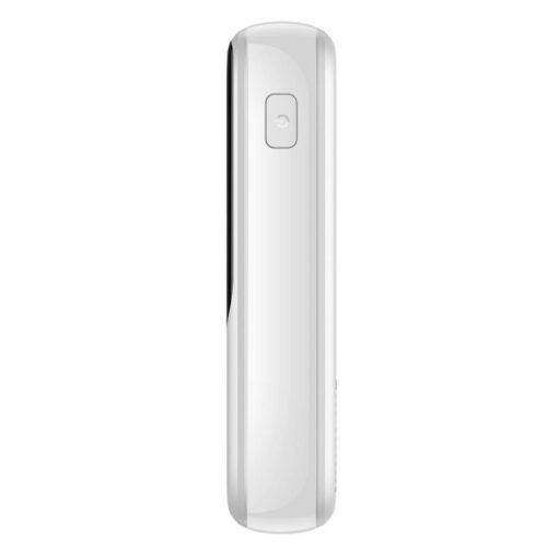 BASEUS Powerbank 10 000 mAh mit integriertem Typ C Kabel + USB A zu Typ C PD QC3.0 3A Kabel 22,5W PPQD020102 weiß – Bild 3