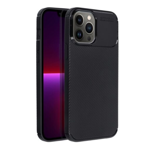 CARBON PREMIUM Handyhülle für IPHONE 13 Pro schwarz