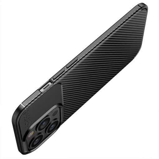 CARBON PREMIUM Handyhülle für SAMSUNG A13 4G schwarz – Bild 7