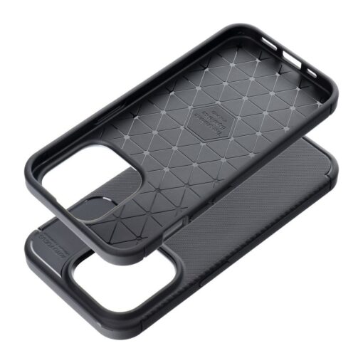 CARBON PREMIUM Handyhülle für IPHONE 15 Pro schwarz – Bild 9