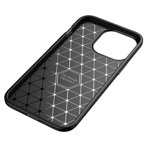 CARBON PREMIUM Handyhülle für IPHONE 15 Pro Max schwarz – Bild 3