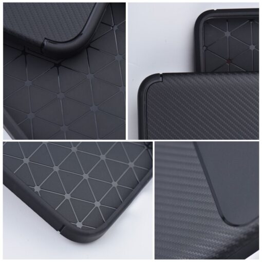 CARBON PREMIUM Handyhülle für IPHONE 15 Pro Max schwarz – Bild 4