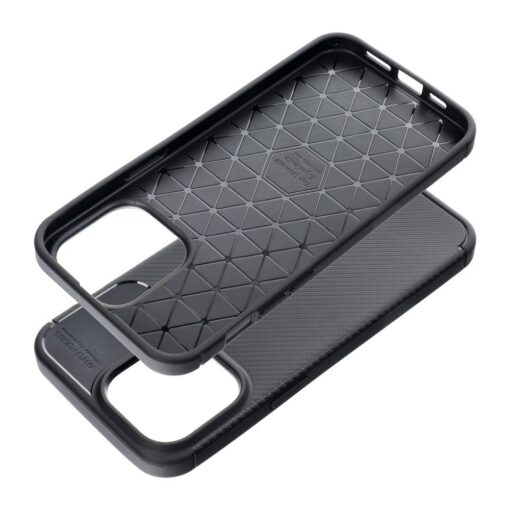 CARBON PREMIUM Handyhülle für IPHONE 15 Pro Max schwarz – Bild 9