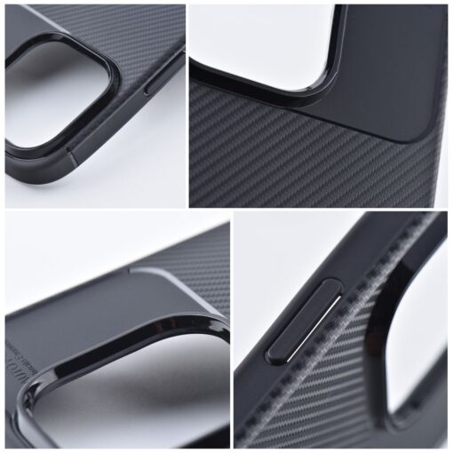 CARBON PREMIUM Handyhülle für IPHONE 16 Pro Max schwarz – Bild 7