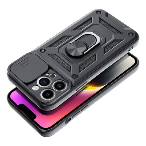 SLIDE ARMOR Handyhülle für SAMSUNG A35 5G schwarz