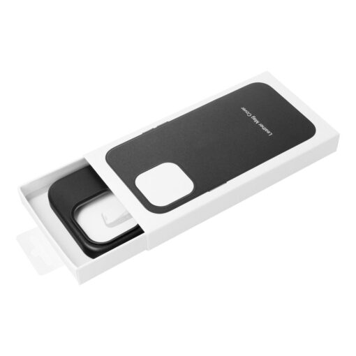LEATHER MAG COVER kompatibel mit MagSafe für IPHONE 11 Pro schwarz – Bild 12