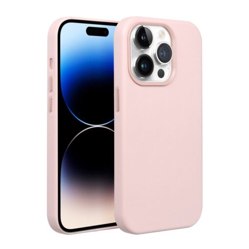 LEATHER MAG COVER case for IPHONE 13 Pro sand pink – Bild 5