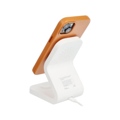 LEATHER MAG COVER case for IPHONE 14 Pro orange – Bild 8