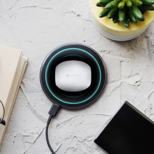 FORCELL F-AUDIO kabelloser / bluetoothfähiger Stereo-Kopfhörer TWS CLEAR Sound weiß – Bild 6