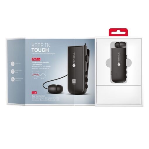 FORCELL F-AUDIO kabelloser / bluetoothfähiger Kopfhörer Drive EarBud – Bild 15