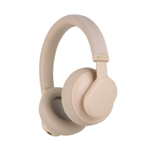 FORCELL F-AUDIO drahtloser Kopfhörer ANC Touch Beat beige – Bild 3