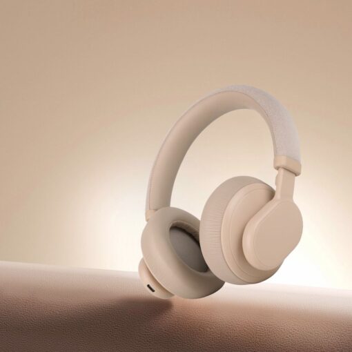 FORCELL F-AUDIO drahtloser Kopfhörer ANC Touch Beat beige – Bild 12