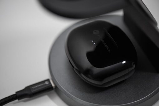 FORCELL F-AUDIO drahtloser / bluetoothfähiger Stereo-Kopfhörer TWS CLEAR Sound schwarz – Bild 9