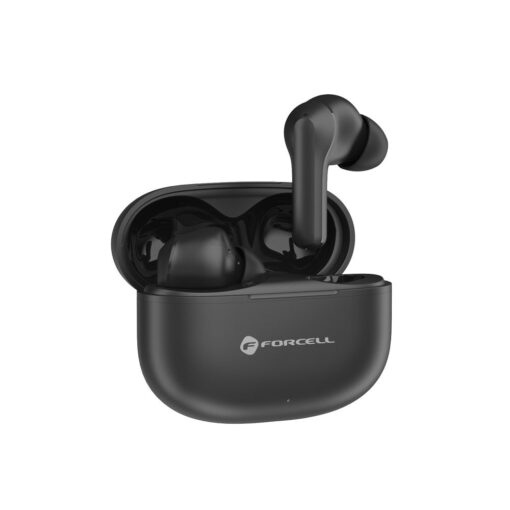 FORCELL F-AUDIO Bass Engine bluetooth kabelloser Kopfhörer TWS ANC + ENC + TUYA APP schwarz – Bild 4