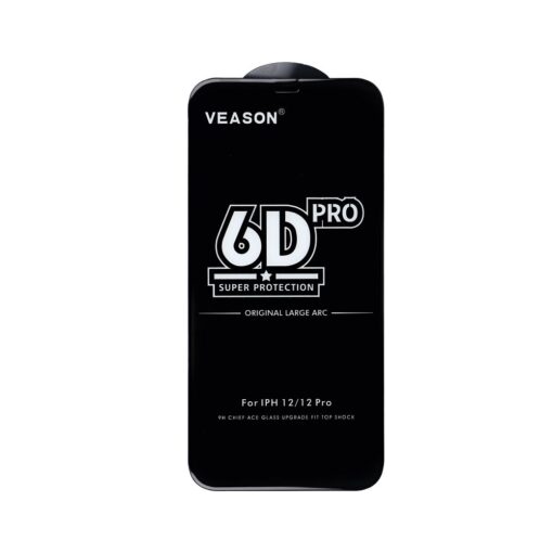 6D Pro Gehärtetes Glas - für Motorola G04 / G24 / G24 Power / E14 schwarz – Bild 4