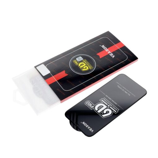 6D Pro Gehärtetes Glas - für Motorola E15 / G05 / G15 / G15 Power schwarz – Bild 4