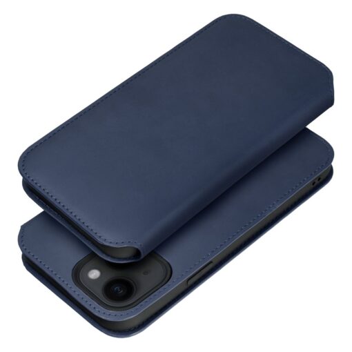 DUAL POCKET Book case for SAMSUNG A23 5G navy – Bild 3