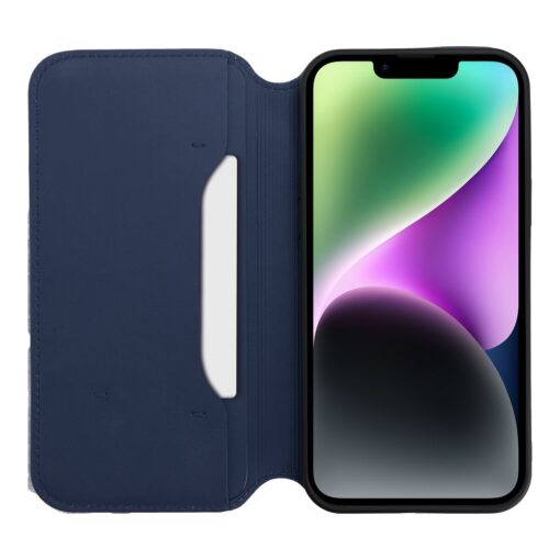 DUAL POCKET Book case for SAMSUNG A23 5G navy – Bild 4