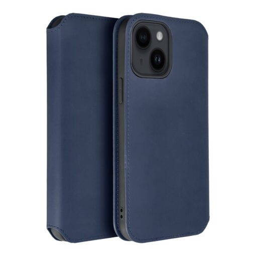 DUAL POCKET Book case for SAMSUNG A23 5G navy – Bild 5